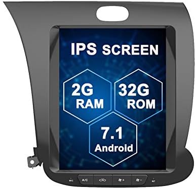 Flyunice 10,4 Инчов IPS Вертикален Екран В Стил Tesla Android 7,1 Сензорен Кола Стерео Радио GPS Навигация за Kia Cerato K3