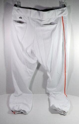 2012 Маями Марлинз Джош Джонсън 55 Използвани в играта Бели Панталони 40-46-33 649 - Използваните в играта панталони
