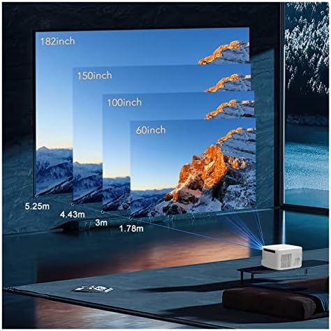 Поддръжка на Проектора 4K 1080P Beam LED Проектор с Електрически Фокус 5G WiFi Smart TV, Проектор за Домашно Кино