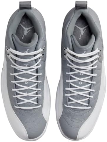 Мъжки обувки Air Jordan 12 в Ретро стил, Бял/Френски Синьо / Сребрист Металик / Университетски Червен 130690-113