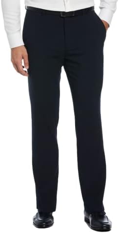 Мъжки Тесни панталони-участък Savane 4 Way с еластична гумена лента Rec Wb Active с плоска предна част, Тъмно синьо, 44