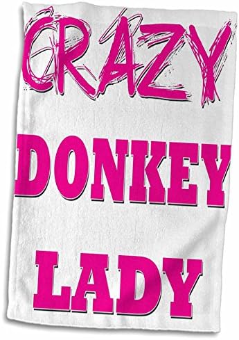 3D Дизайн на блондинки с Луд палеца, Сочи назад, Лейди - Crazy Donkey Lady - Кърпи (twl-175020-3)