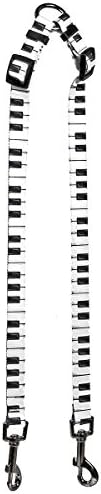Каишка за съединител клавиши на Пиано с дизайн Жълто Куче, Средна ширина 3/4 инча и дължина от 12 до 20 см