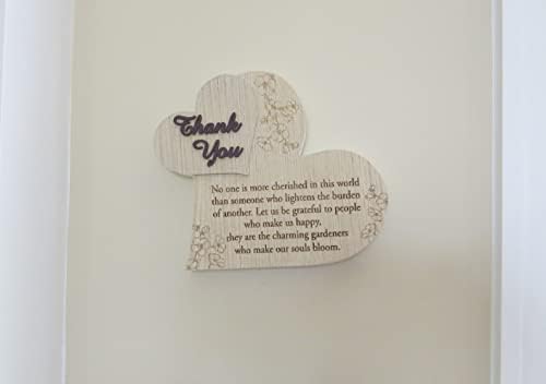 Стена с украса във вид на дървени сърцето UniDeco - 7.0-инчов Подарък под формата на благодарност от жени-колеги