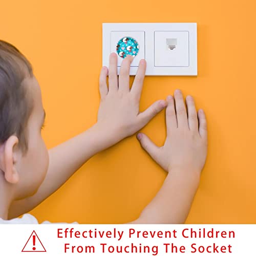 Капачки за контакти LAIYUHUA За защита от деца (на 12 и 24 опаковки), Трайна Защита от електрически щепсел | Пластмасови