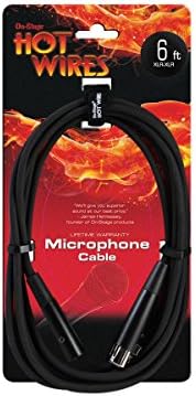 С кабел за микрофон Hot Wires XLR, 25 Фута