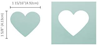 Bira Craft 2-инчов Перфоратор с Рычажным действие във формата на сърце, Перфоратор за Свети Валентин, за Производство