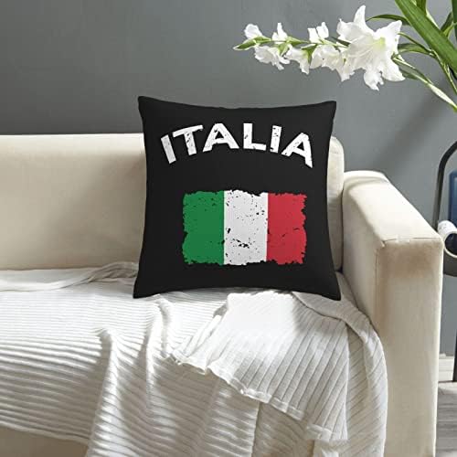 Калъфки с италиански Флаг KADEUX 18x18 Инча За покрива възглавница С Квадратна Калъфка За покрива възглавница
