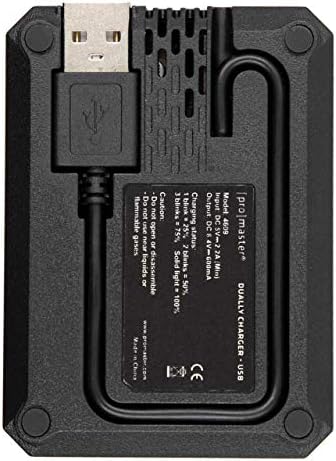 Двойно зарядно устройство ProMaster 4609 - USB за Olympus BLN-1 4609