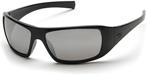 Защитни очила Pyramex Goliath, Черна Дограма, Сребърни Огледални лещи