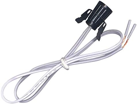 Комплект лампи National Artcraft® и осветителни кабели с битумен съединителя и 24-инчови кабелни изводи (Pkg/1)