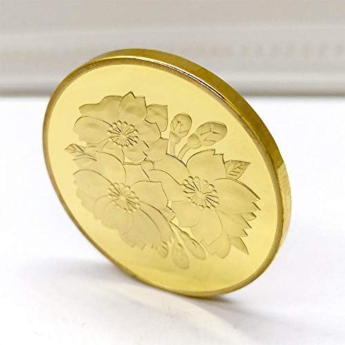 Adacryptocoincryptocurrency Любима Монета Цветен Храст Женска Японска Монета Позлатен Виртуална Монета Занаяти Щастливата
