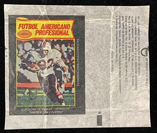 Спортни Сувенири 1977 Topps Мексико Восъчен Опаковка За футболни Картички с Надпис ДЖЕЙ Симпсън Buffalo Bills - Восъчни