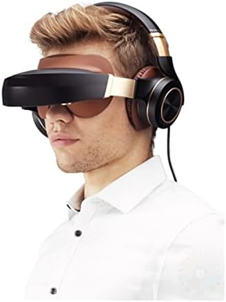 Очила за виртуална реалност Private Cinema VR Headset Mobile 3D Cinema HD VR за частно кино (Цвят: златен)