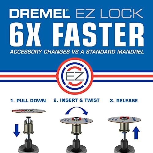 Кръг за полиране тъкан Dremel 423E EZ Lock