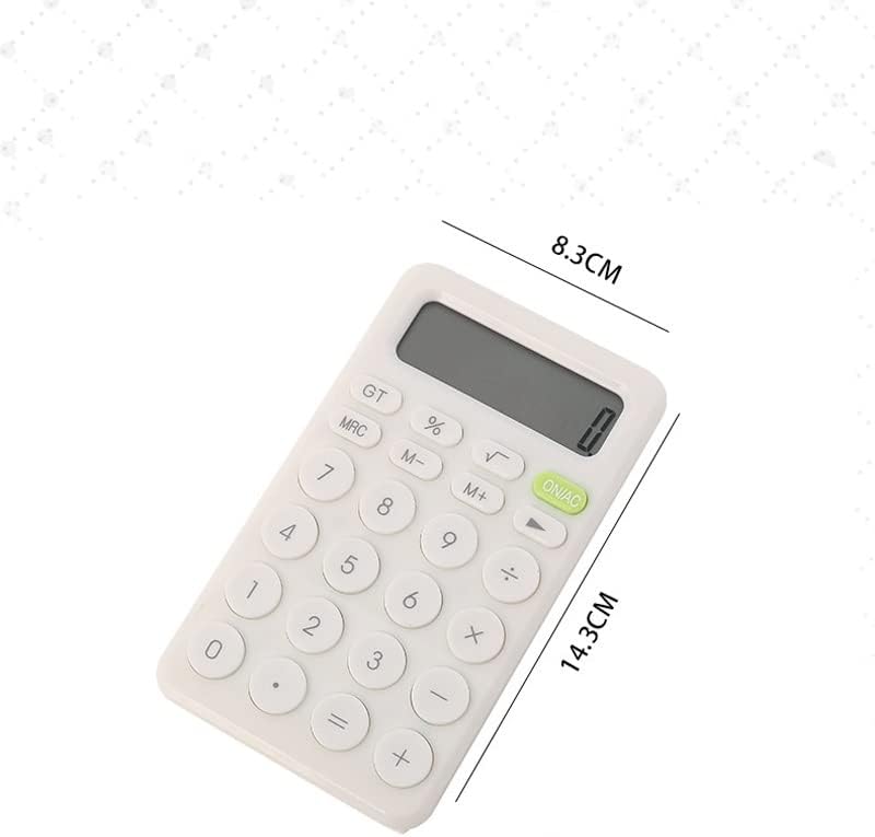 LDCHNH 8-Цифрен Настолен Мини-калкулатор с Голям бутон на Финансов Инструмент за водене на счетоводство е Подходящ