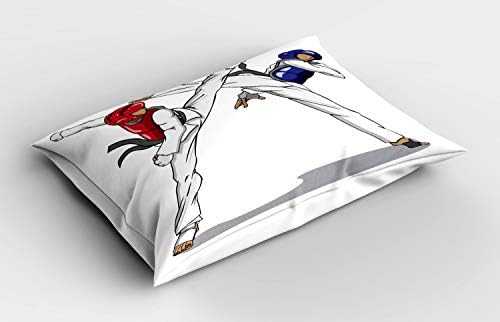 Фалшива възглавница за таекуондо, Имитирующая Колан по бойни Кикбоксеров в стил Аниме с Анимационни Принтом