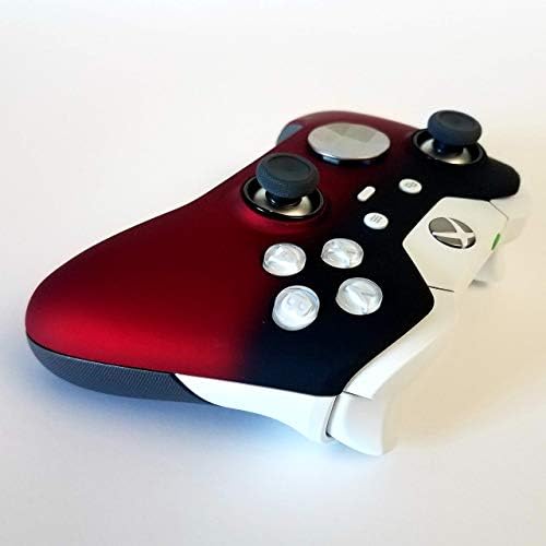 Промяна контролер White Elite за Xbox One - 7 W Rapid Fire Mod - Ограничено издание, марков, в черен цвят