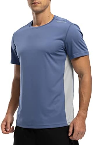 Мъжки ризи BASUDAM с къс ръкав Quick Dry Cool UPF 50+ Леки Спортни тениски