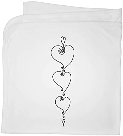 Памучни Бебешки одеяла /Шал Azeeda 'Dangling Hearts' (BY00026664)