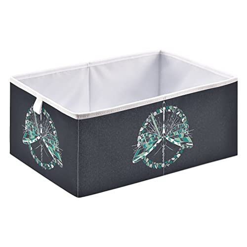 Водно конче Пеперуда Куб Кутия за съхранение, Сгъваеми кутии за съхранение, Водоустойчив кош за играчки, Органайзер