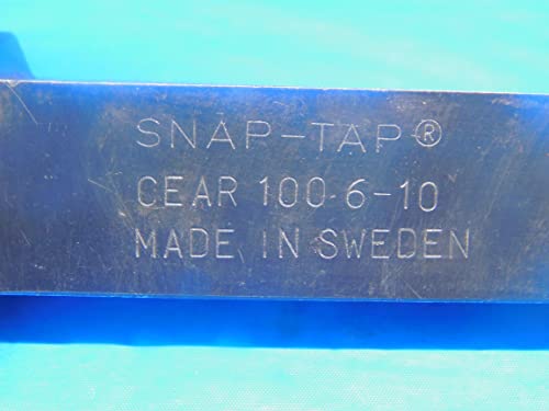 Притежателят на струг инструмент SECO CEAR 100 6-10 за струг с квадратна опашка 1 6 OAL SNAP TAP - AR8161AZ2