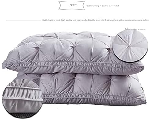 Възглавница от памук, полиестерни влакна, мека и удобна възглавница за сън възглавница за врата, въздушна възглавница