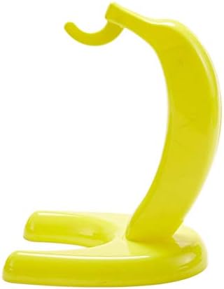 Yardwe Пластмасова Поставка за Окачване на Плодове във Формата На Банан Титуляр за Украса на Кухненския плот (жълт)