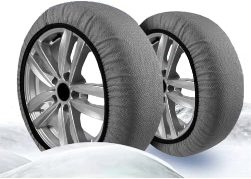 Зимни чорапи за автомобилни гуми Премиум-клас с Текстилни Вериги за сняг серия ExtraPro За Nissan Versa (X-Small)