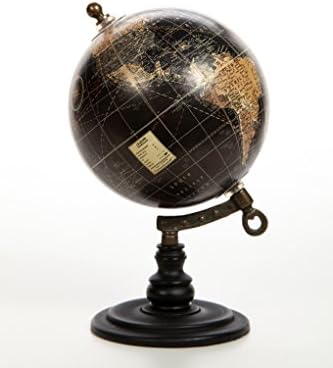 Глобус Хосли височина 10 см дървена стойка. Чудесен подарък за Деня на бащата, за вашия Домашен, рождени дни, празници