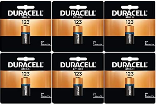 Ультралитиевая батерия Duracell DL123ABU повишена мощност на 3 Волта (комплект от 6 броя)