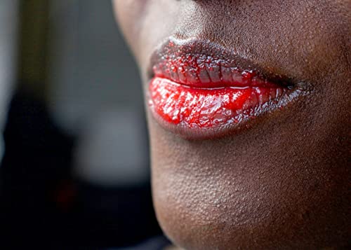 Скраб за устни Gina Gina Red Rose Ексфолиращ скраб за устни, пилинг за избелване на тъмни устни, както за жените, така и мъжете,