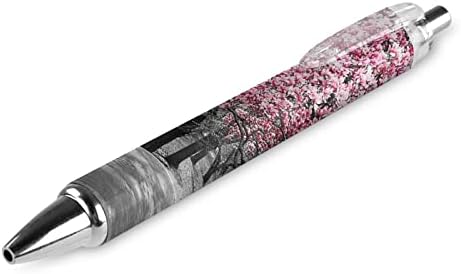 Розово-Сиво Платно Стенно Изкуство Синьо Мастило от Химикалка Писалка Гладка Химикалка Химикалка за Писане, за