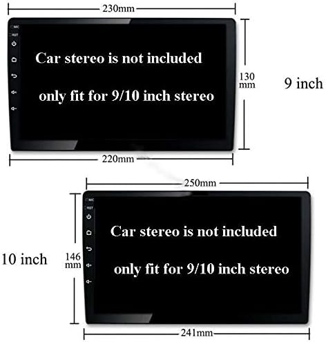 9 инча Радиото в автомобила Рамка за Toyota Prius 2010-2015 Сребро DVD GPS Navi Плейър Панел на Арматурното