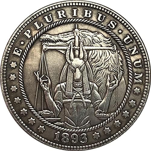 Реплика Възпоменателни Монети Монета Американски Морган Скитник Монета 1893 Колекция Занаяти Декорация На Дома,