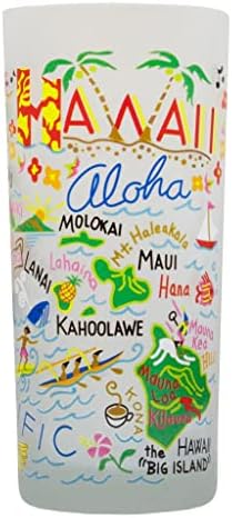 Чаша за пиене Catstudio Hawaii | Рисунка, Вдъхновена от Географията, Отпечатана на Матирана чаша