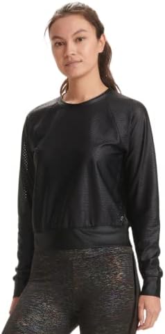 Дамска Риза-Пуловер от Дишаща мрежа Spalding с дълъг ръкав