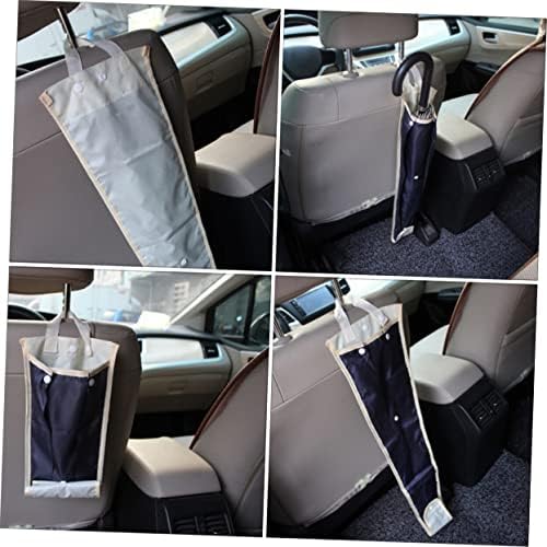Zerodeko 2 елемента авто чадър за съхранение Чанта органайзер багажника сгъваема количка чанта за съхранение чанта добави организатор чадър калъф виси чадър чадър авт