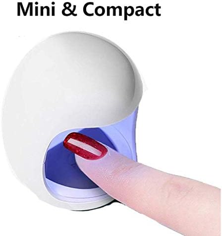 Мини-Сушилня за нокти SXNBH, Лампа за Втвърдяване на лака за нокти и Професионална Лампа за Втвърдяване на Лака за нокти на
