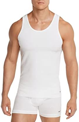 Мъжки Ежедневни Памучни тениски Nike, цвят Бял (2 опаковки)