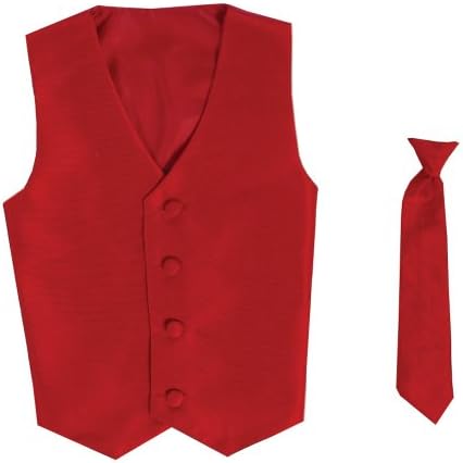 Комплект жилетка и Вратовръзка с щипка Няколко цвята-Размери За малки момчета
