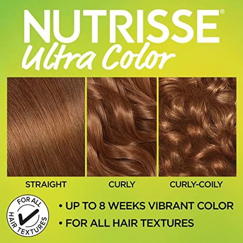 Garnier Color Hair Nutrisse Ultra Color Подхранващ крем, Перманентная боя за коса B4 Golden Mahogany Brown (Карамельно