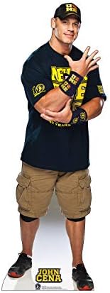 Модерна графика Комик Джон Sina с Картонным деколте В Реален размер - WWE