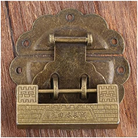 JAHH Автоматично Заключване на вратите Мебели Китайски Стара Кутия за Бравата Болт Обтегач Закопчалката и Античен