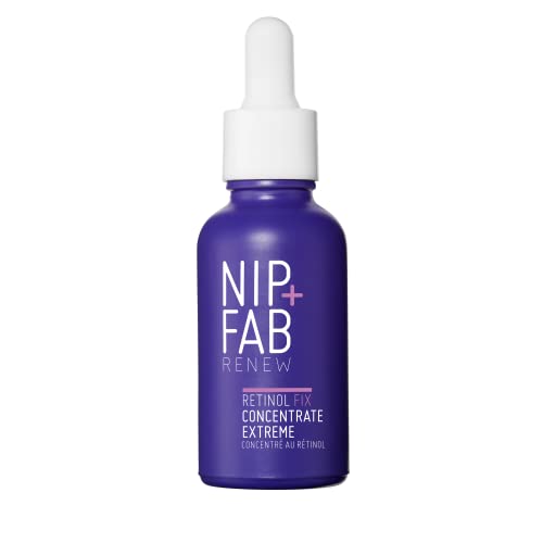 Nip + Fab Retinol Fix Concentrate Extreme 30 мл | Инкапсулированный Чист ретинол | Антивозрастное средство за Регенериране,