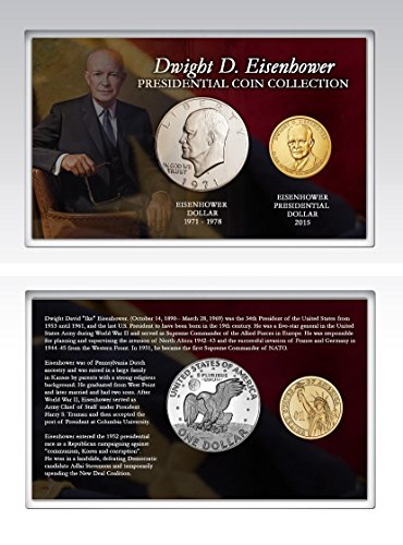 Комплект монети на Дуайт D. Айзенхауер 1900 година 1878-1904, Няма 2015