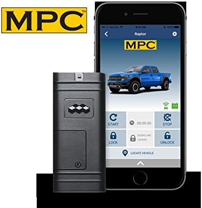 Дистанционно стартер MPC Plug N Play с управление от смартфон за 2011- Chrysler Town & Country |Газ | | Ключ