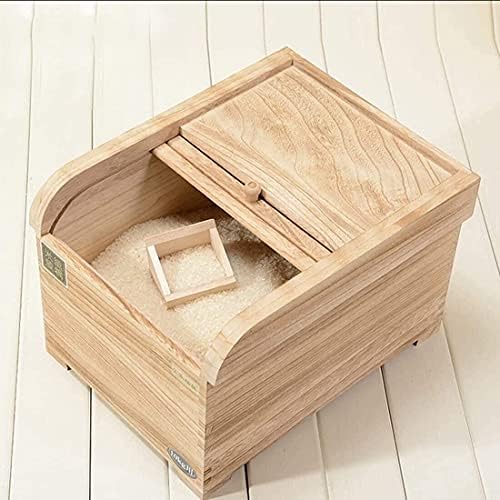 Контейнер за съхранение на храна, Кутия за съхранение на ориз с капак, Кутия за съхранение на ориз с тегло 10 кг Контейнер за