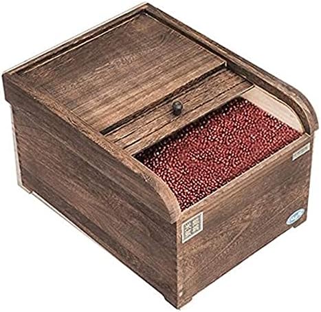 Кутия за съхранение на ориз SYZHIWUJIA за съхранение на храна с капак, Кутия за съхранение на ориз с тегло 10 кг Контейнер