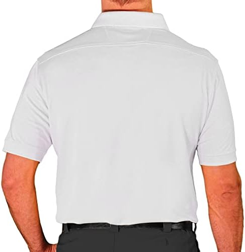 Мъжка тениска-поло Dry Fit с къс ръкав и графични чорапи за голф, Argyle Paradise (4A-4Z)
